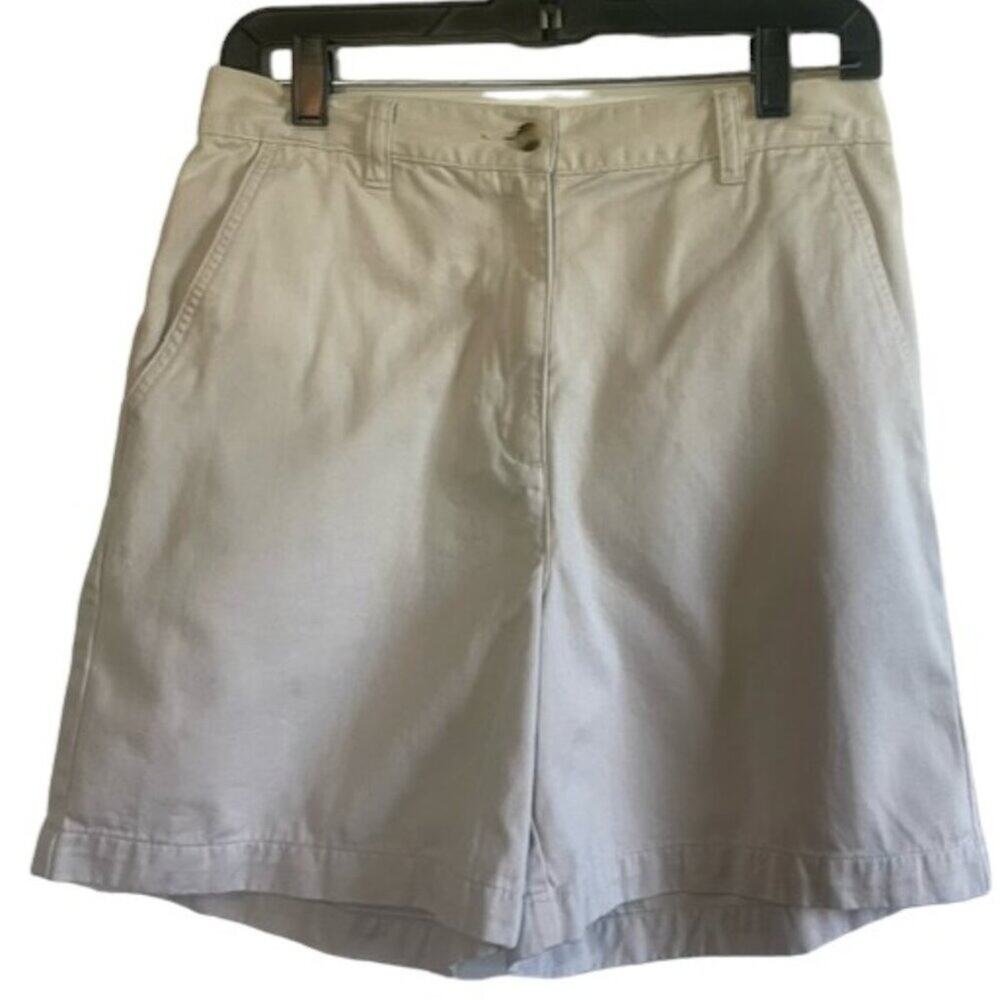 Sonoma 6 inch khaki chino shorts Size 6
